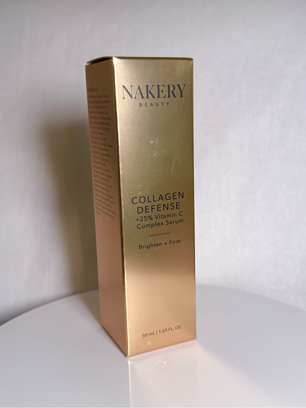 Nakery beauty Collagen Defense + 25% Vitamin C Complex Serum $42 retail